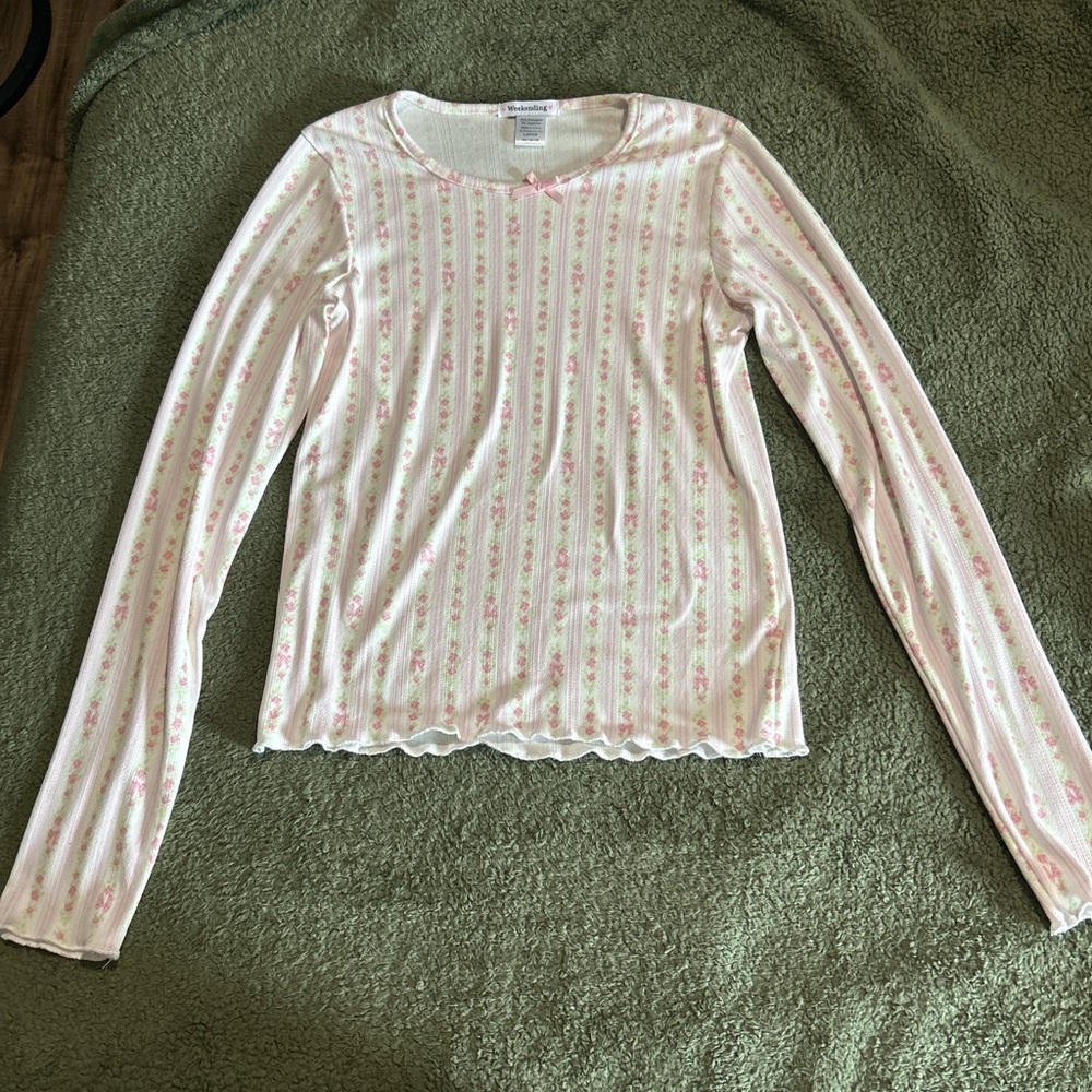 Floral Long Sleeve Top